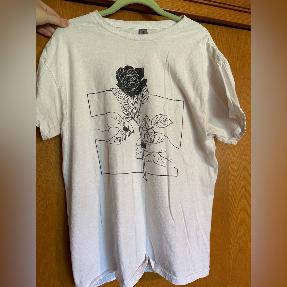 White Graphic T-Shirt